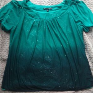 Top 1x teal black fade